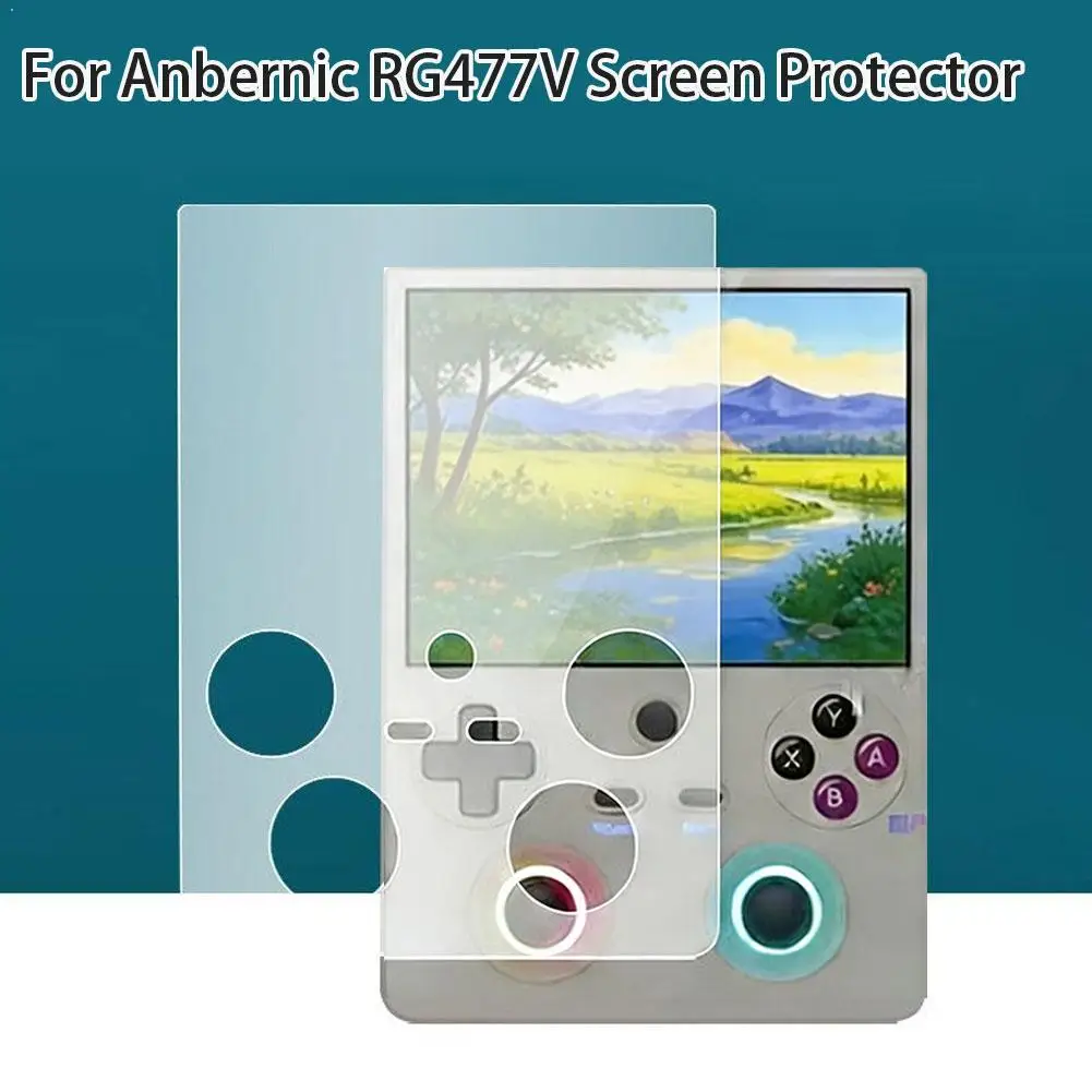 For Anbernic RG477V Hydrogel Film TPU Transparent Anti Fall And Scratch Screen Protector Handheld Game Consoles Accessories