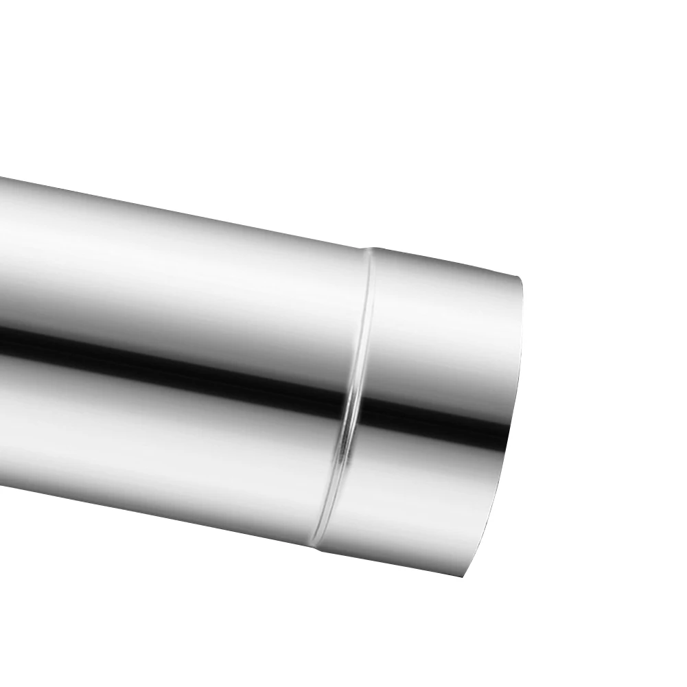 Stove Pipe 1pc 6cm High Quality New Stainless Steel Thicken Windscreen Trim Cover Gas Water Heater Exhaust Pipe