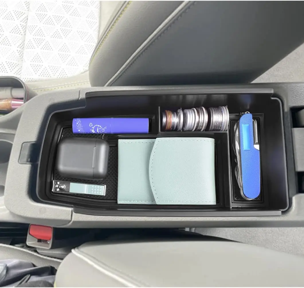 

Center Console Organizer Tray Compatible with Chevy Bolt EUV Bolt EV Accessorie 2022-2023 Storage Glove Box Divider ABS Material