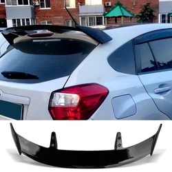 Roof Spoiler Carbon Surface Car Rear Trunk Wing ABS material Spoiler For Subaru Impreza Hatchback