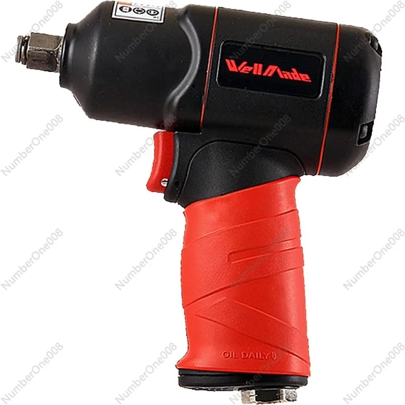 Composite Ultra-Light Mini Double Hammer Pneumatic Impact Wrench Pneumatic Small Wind Gun Repair Tire Removal WW-8411