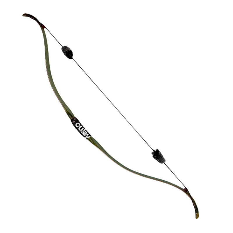 Horseback Shooting Tsing Yi Turkish Green Wood Bows 46inch Short Laminated Bows With Free Logo