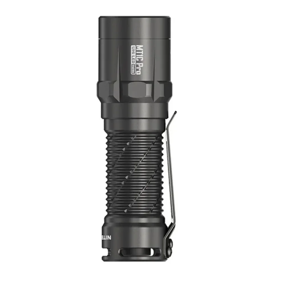 Imagem -02 - Mini Lanterna Tática Nitecore 1000lumens Compacta de Alto Rendimento com 18350 Bateria Recarregável Autodefesa Mt1c Pro