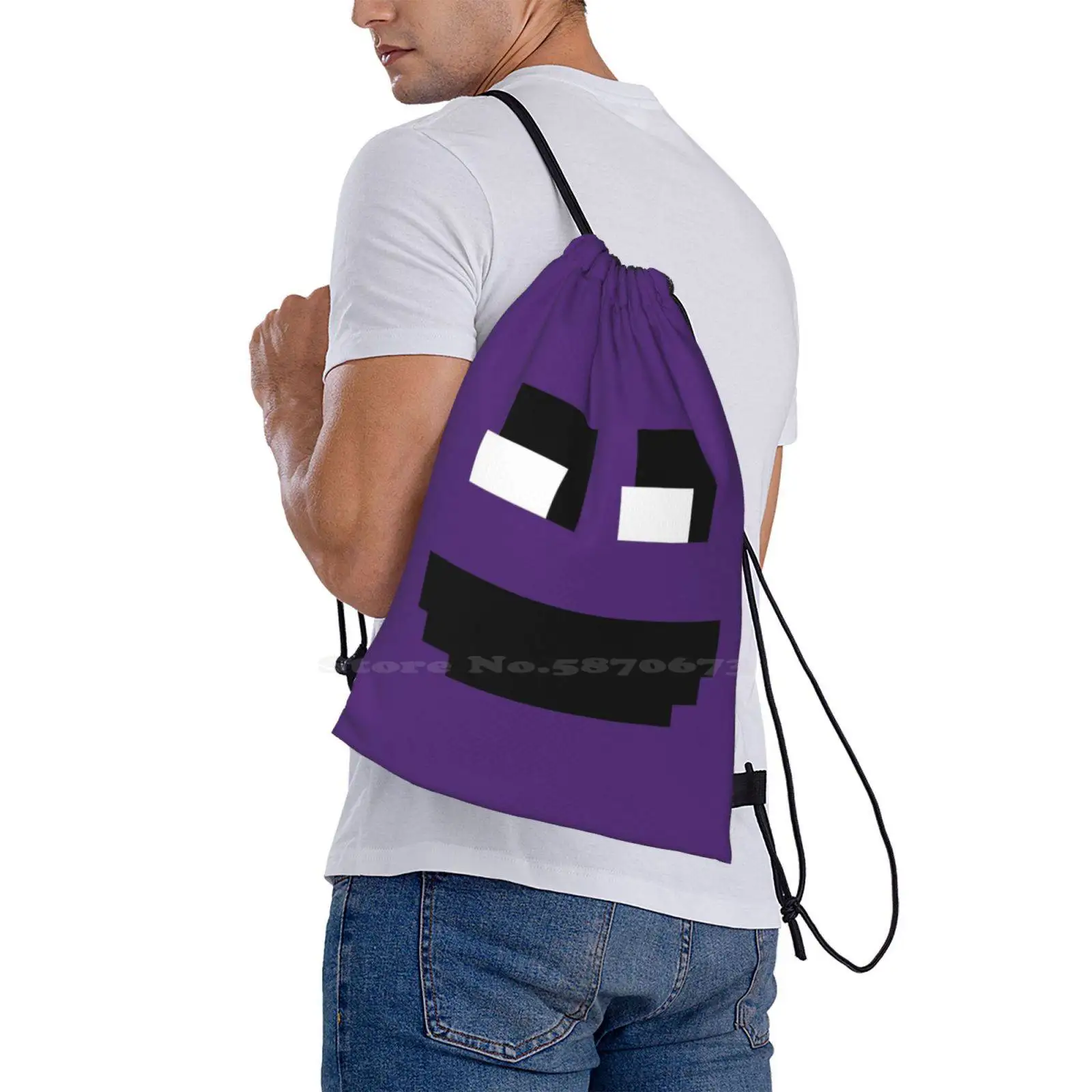 Fnaf Purple Guy Hot Sale Schoolbag Backpack Fashion Bags Fnaf2 Fnaf3 Fnaf Bonnie Fnaf Fnaf Chica Five Nights At 1 Five Nights