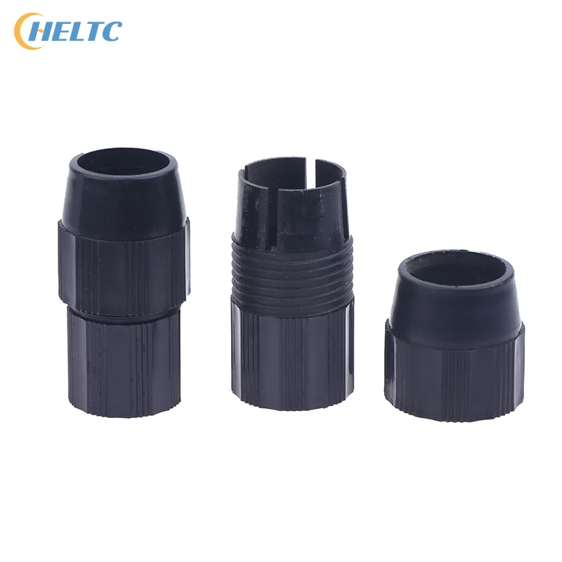 1Pc Kunststoff Teleskop Rohr Stecker Dip Net Pole Teleskop Rohr Twist Clamp Feste Sperre Für DIY Carbon Faser Rohr