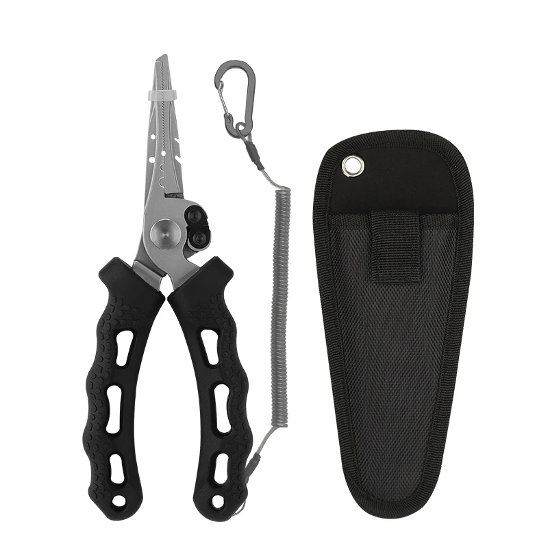 Fishing Tools Fly Fishing Knot Tying Hook Remover Braid Line Cutter Stainless Steel 7Inch Fishing Pliers FG-1057