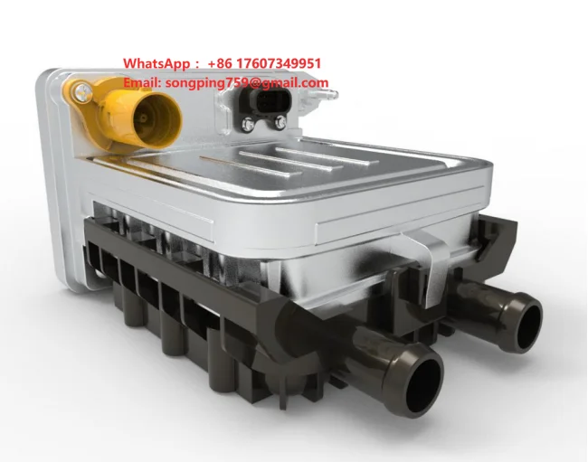 New Design Shenhai 5000W Automotive Electric PTC Coolant Heater with IP67 Protection and CAN Control for EV Heating