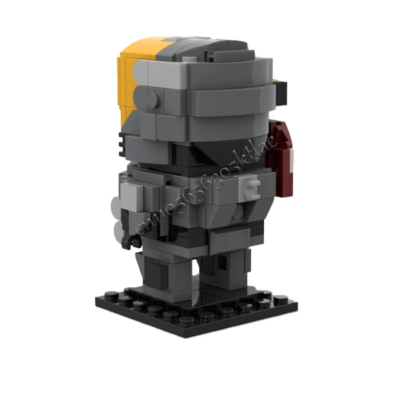 189 Uds MOC personalizar famoso Noble 4 Emile A239 Halos alcance conjuntos con cabeza de ladrillo juguetes de montaje creativos regalos para niños colección exhibición