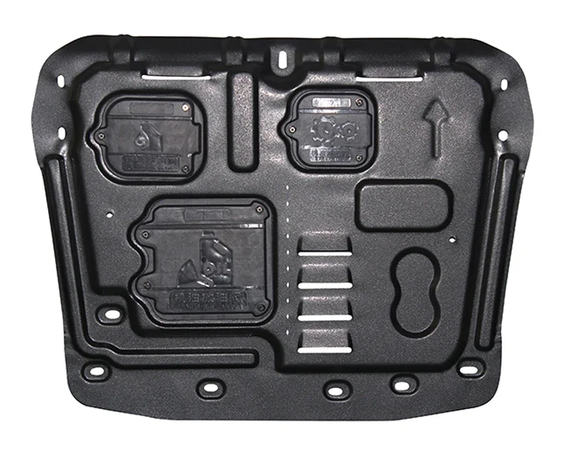 Para honda odyssey 2015-2022 aço manganês sob dispositivo de proteção de motor capôs de motor escudo acessórios do carro.