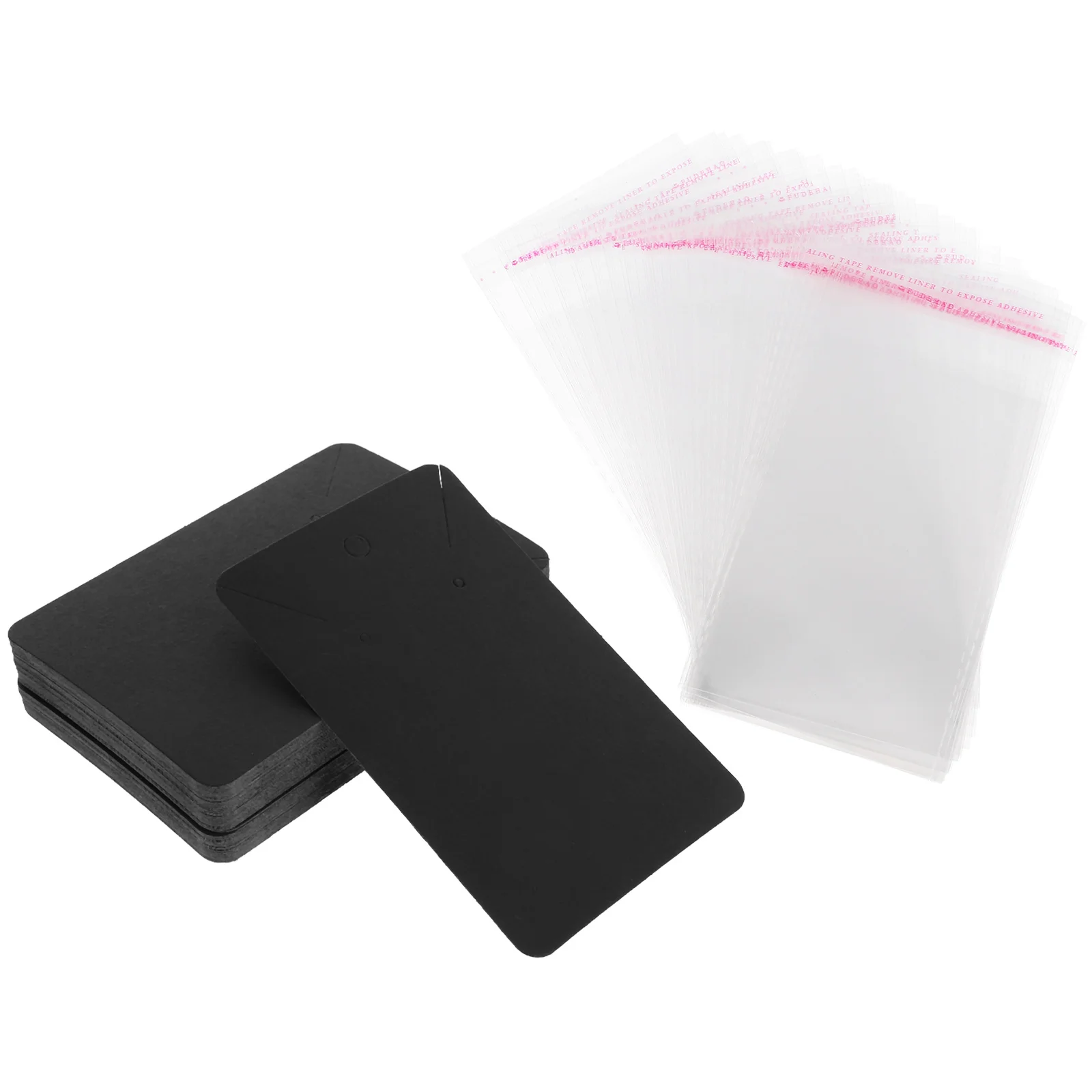 

Earring Display Cards Ear Stud Card Vintage Jewelry Holder PVC Paper for Selling Tags Necklace Storage Packaging Boxes