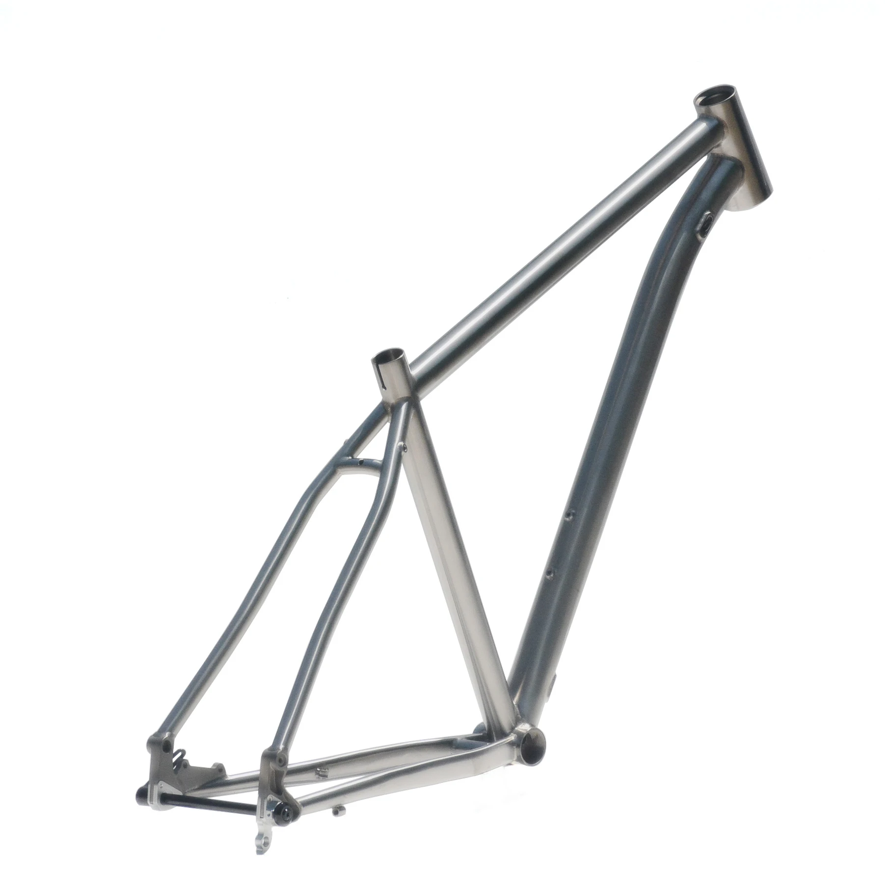 

Titanium MTB Downtube Internal Cable Routing, MTB Bike Frame, 27.5x15.5 inch, 17.5 inch