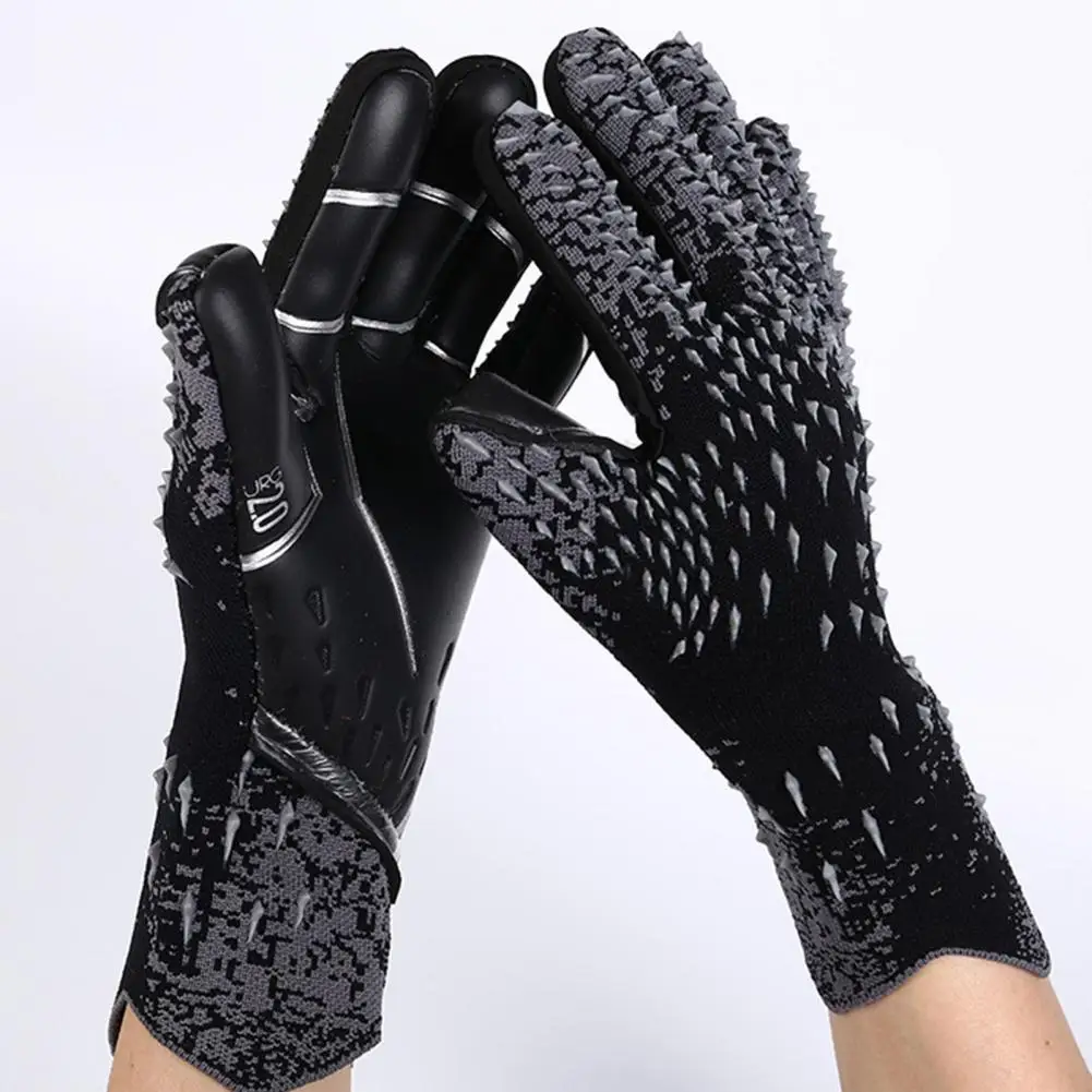 Soccer Goalie Gloves Adults Teenager Soccer Goalie Gloves Full Finger Football Goalkeeper Gloves Goalie Glove Sports Supplies