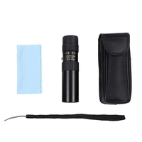 Metal 10-300X40 Zoom HD Professional Monocular, Single-Tube Long Range Portable Telescope For Outdoor Hunting