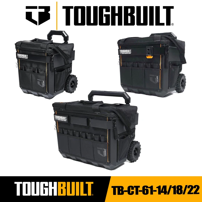 ToughBuilt TB-CT-61-14/TB-CT-61-18/TB-CT-61-22 Rolling Massive Mouth Bag Tools TOUGHBUILT Packaging Bag