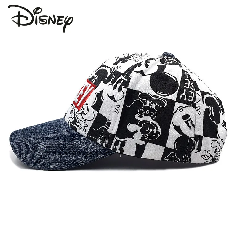 Disney Mickey New Children\'s Hat Fashion Cartoon Casual Children\'s Baseball Hat Adjustable Outdoor Children\'s Hat High Quality