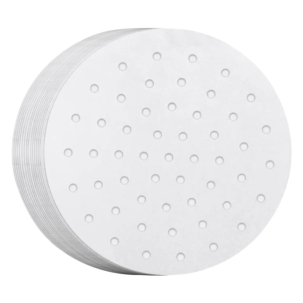 

200 Pcs Baking Paper Air Fryer Non-stick Kitchen Supply Papers Pads Cooking Accessories Drain Holes Variety Sizes