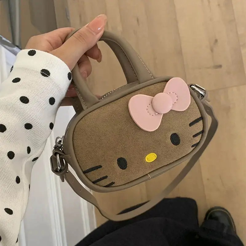 

New Cute Bow crossbody bag Cartoon High-end women's underarm pouch Simple Crossbody Bag Versatile Women Casual Crossbody Bag