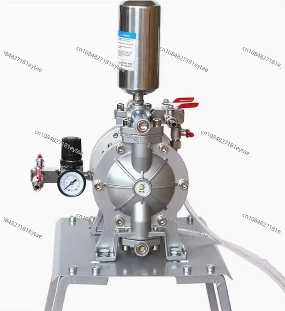 DPA-10 Pneumatic Double Diaphragm Pump Small Paint Spraying Suit Membrane Pump Pneumatic Diaphragm Paint Pump