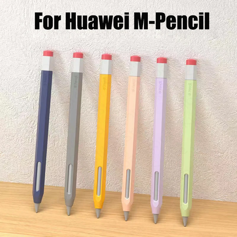 Case For Huawei M-Pencil 1st 2st Universal Anti-scratch Silicone Protective Cover Nib Stylus Pen Case For Huawei Mate Pad Covers