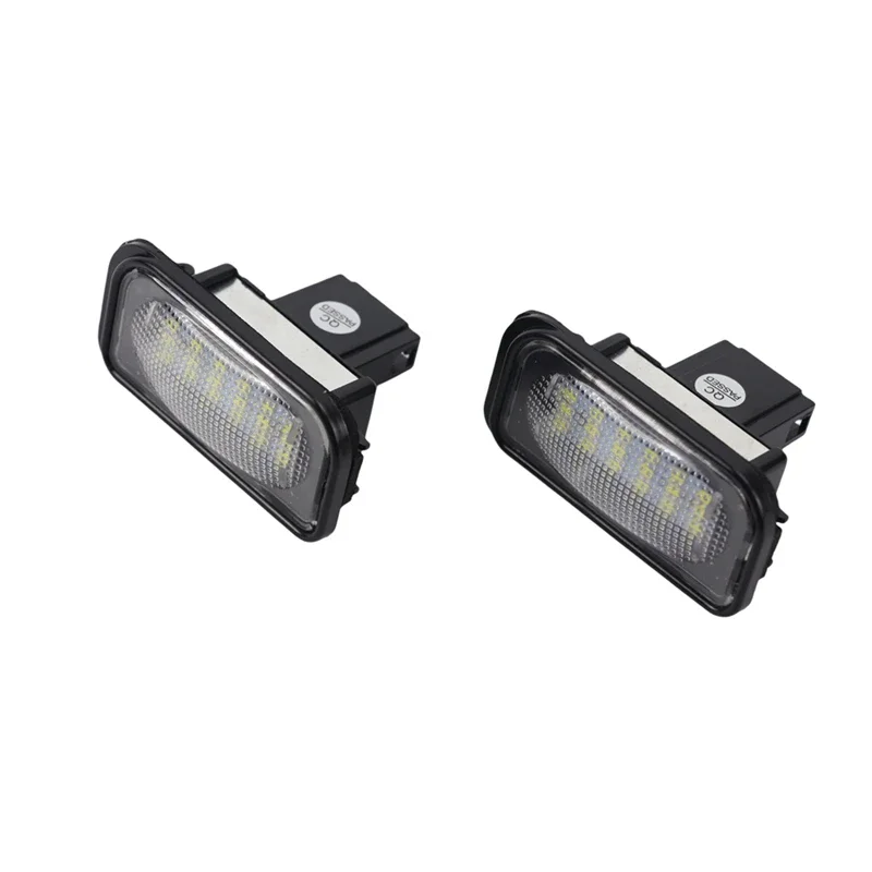 LED Number Plate Light Error Free License Plate Lamp For Mercedes Benz C-class W203 4Door 2001-2007 R230 W209 C209 A209 SL CLK