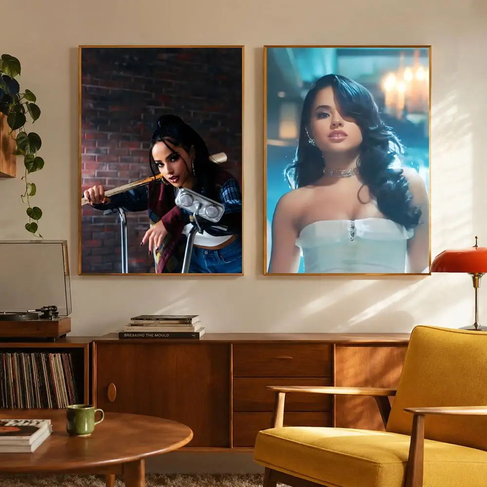 Pop Singer Becky G Poster Digital Solvent Print Waterproof PP Fade-Resistant Wall Art Room Decor Gift