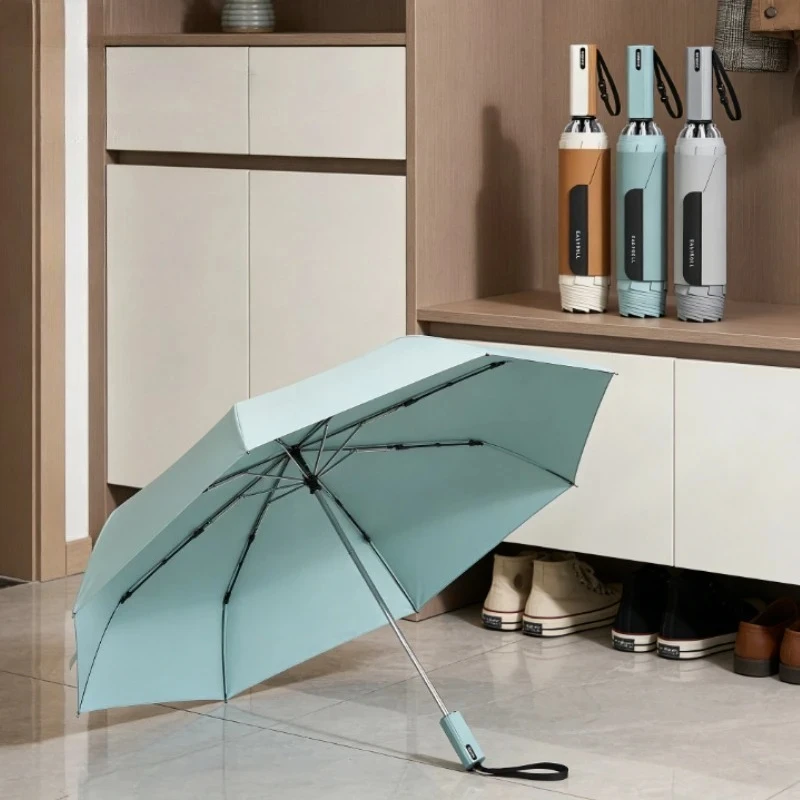 ZUODU Fully Automatic Reverse-Folding Umbrella Durable Wind-resistant Rainproof UV Resistant Umbrella Thick Durable Keel Outdoor
