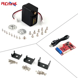 Feetech STS3215 12V 30KG High Precision Feedback Magnetic Encoding Servo 360 Degrees Continuous Rotation Serial Bus TTL Servo
