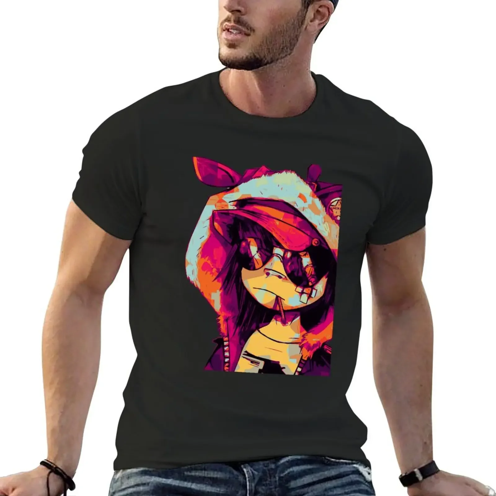 

Gorillaz T-Shirt for a boy vintage graphic tee t shirts men