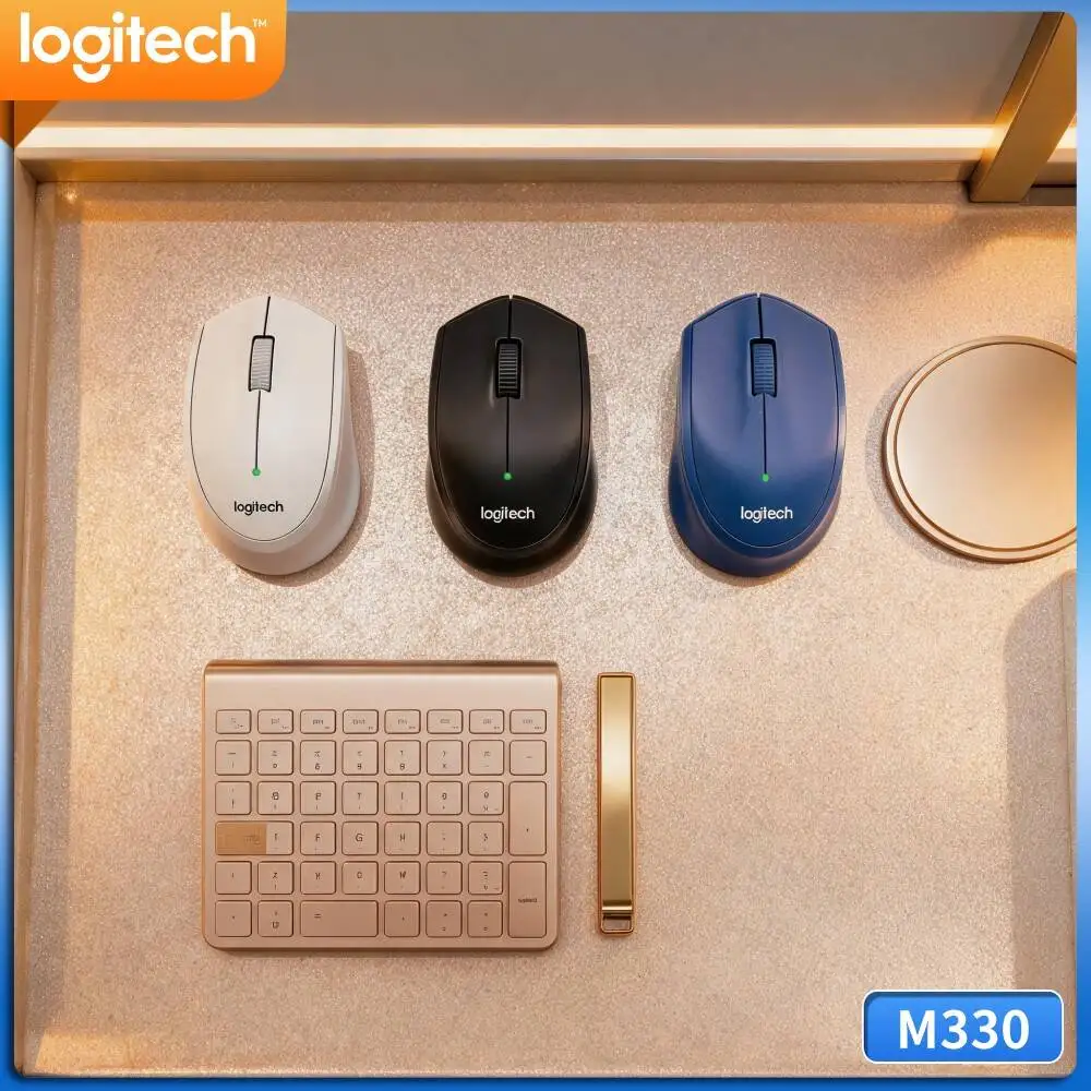 Logitech M330 Silent Wireless Mouse Power Saving Standby Mode Extend Usable Time Between Battery Replacement Cycles