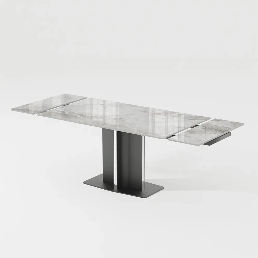 Household Extended Dining Table Restaurant Space-saving Multifunctional Dining Table Set