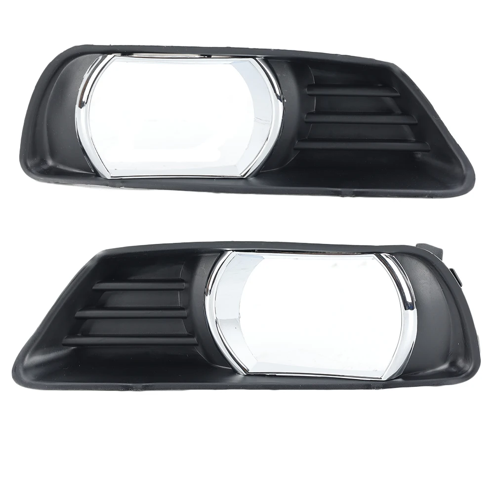 Car Fog Lights Cover for Toyota Camry XV40 2007 2008 2009 Lower Bezel FogLights Frame Trim Hole Grilles Car Accessories