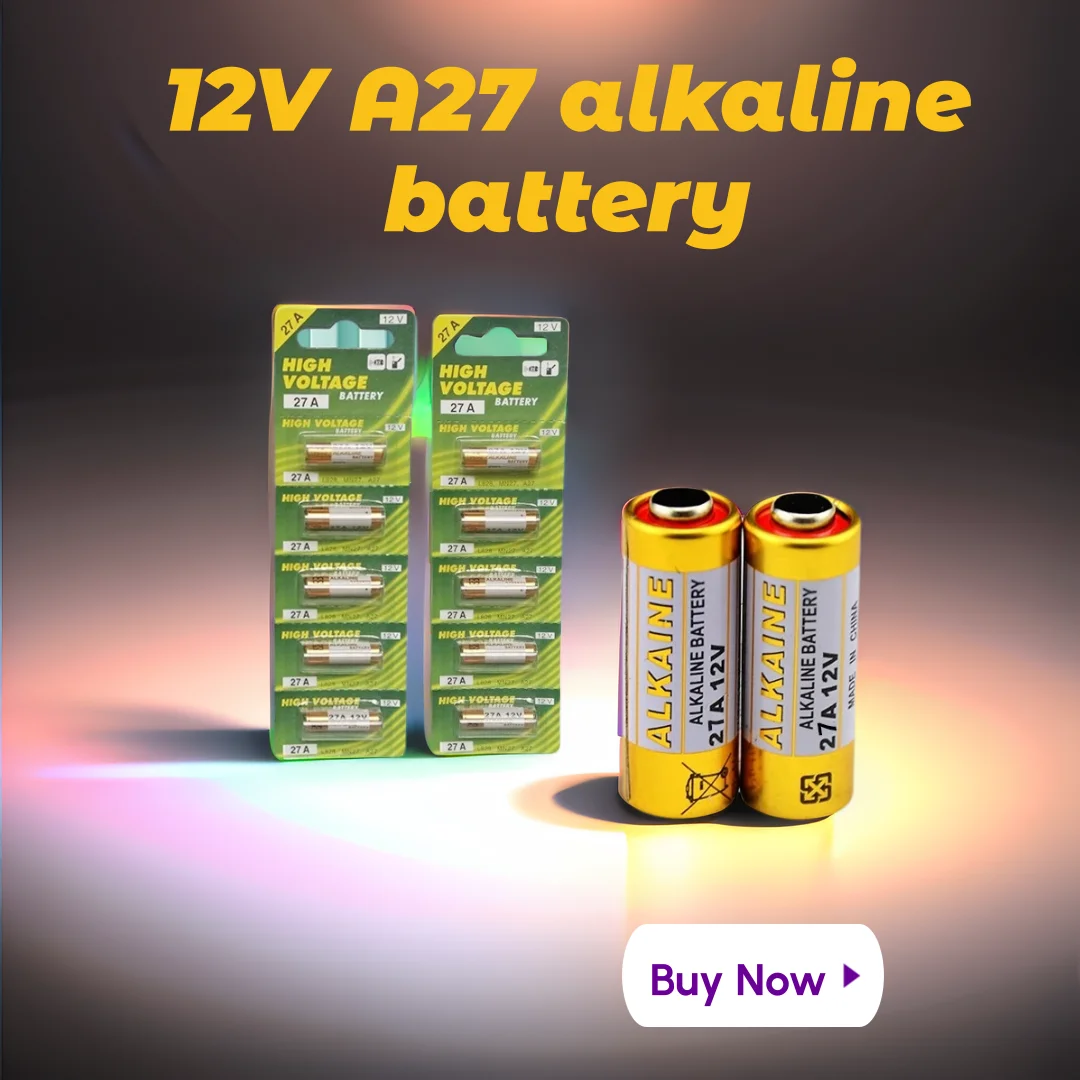 

20PCS 12V A27 27A G27A MN27 MS27 L828 alkaline battery toy doorbell alarm remote control V27GA ALK27A A27BP K27A dry battery