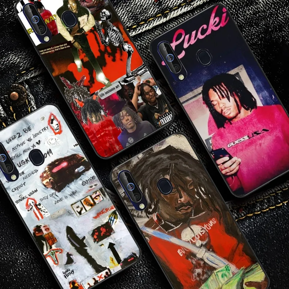 Lucki Rapper WAKE UP LUCKI Phone Case For Samsung A 10 11 12 13 20 21 22 30 31 32 40 51 52 53 70 71 72 73 91 13 Shell