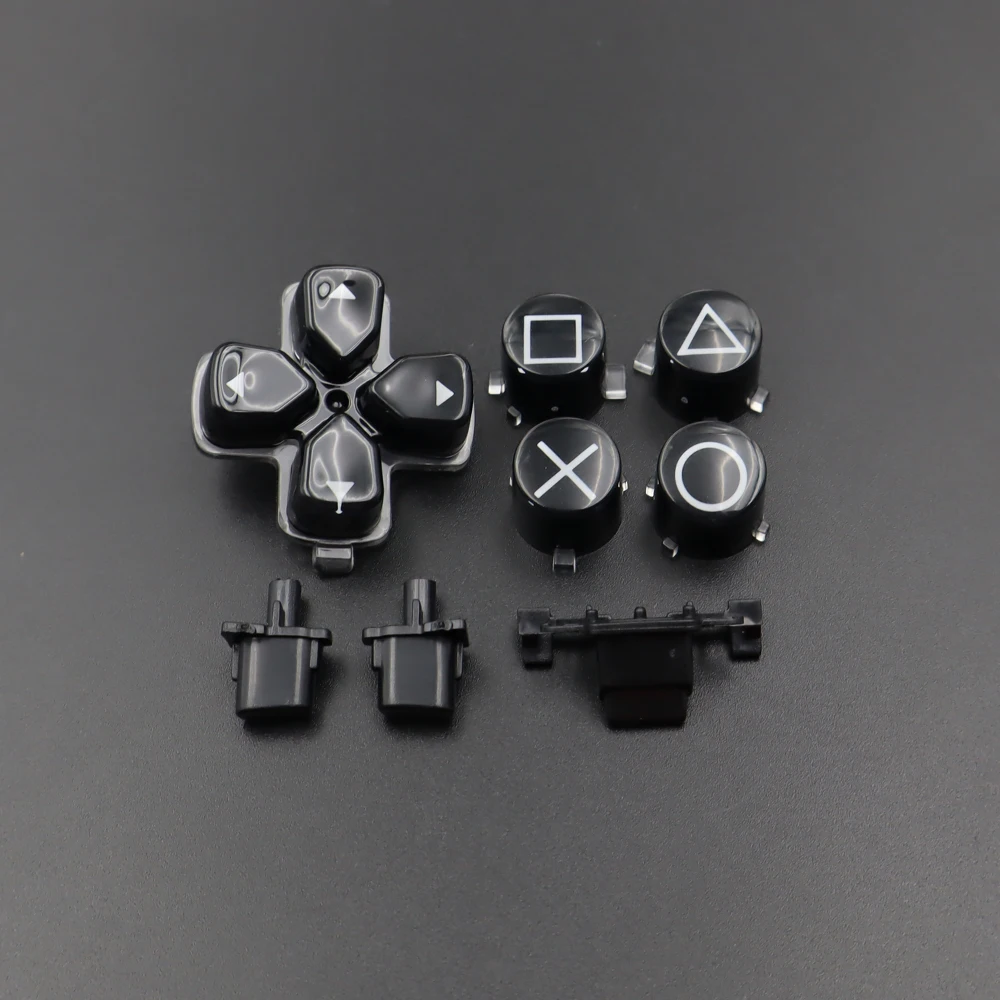 لخيار PS5 V1 V2 V3 ومشاركة أزرار استبدال Dpad وABXY هلام زر الزناد مفتاح إصلاح أجزاء لوحدة تحكم PS5