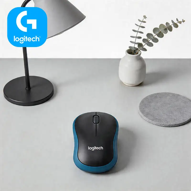 

Мышь для ПК Logitech M185, 1000 DPI, точное управление, наноприемник 2,4 ГГц, радиус действия 10 м, функция автоматического перехода в режим сна, офисный инструмент