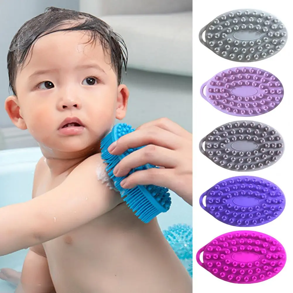 

Durable Silicone Bristles Eco-friendly Silicone Bath Brush Set for Gentle Exfoliation Sustainable Skin Care Tools for A Greener
