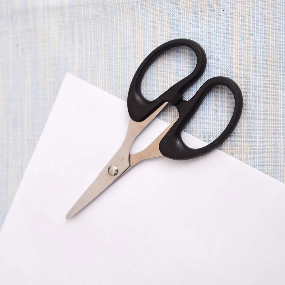 New Small Portable Eyebrow Shear Peeling Embroidery Scissors Student Hand-Made Paper Scissors Office Stationery Accessories