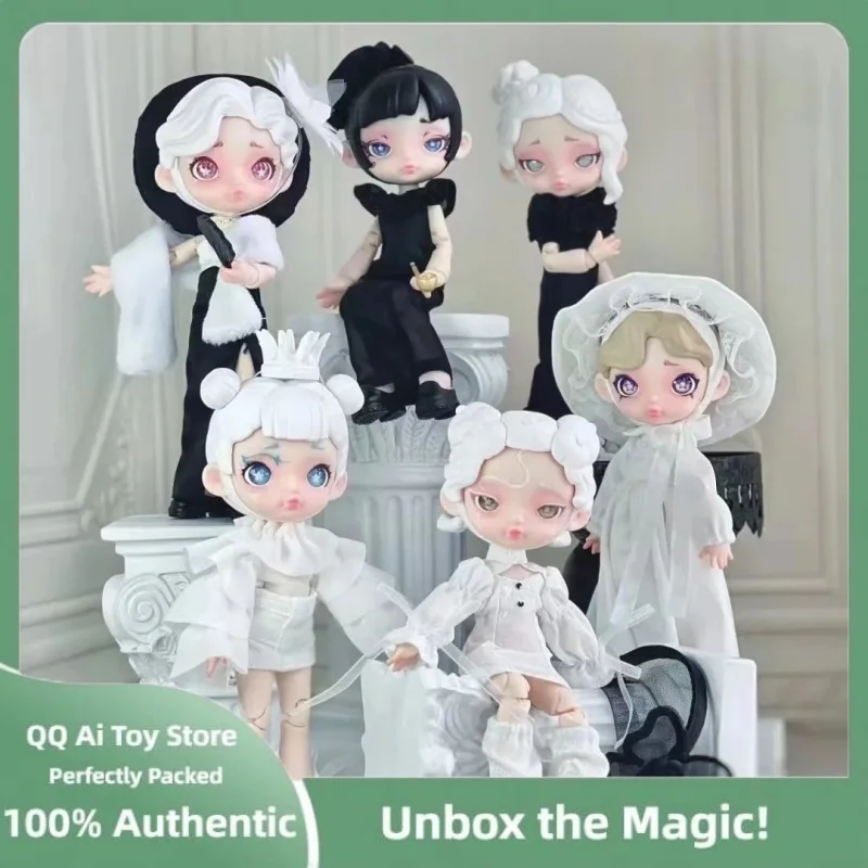 

Genuine Laura Black And White Spectrum Bjd Dolls Anime Peripheral Kawaii Fiugre Decoration Figurine Desktop Model Birthday Gifts