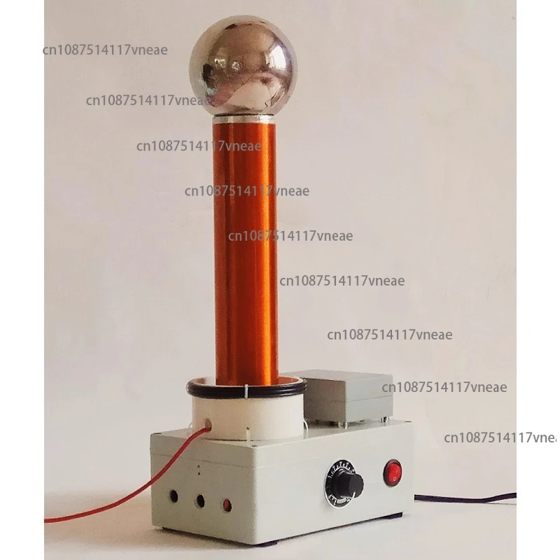 

Демонстрация принципного резонансного трансформатора беспроводной передачи энергии катушки искрового зазора