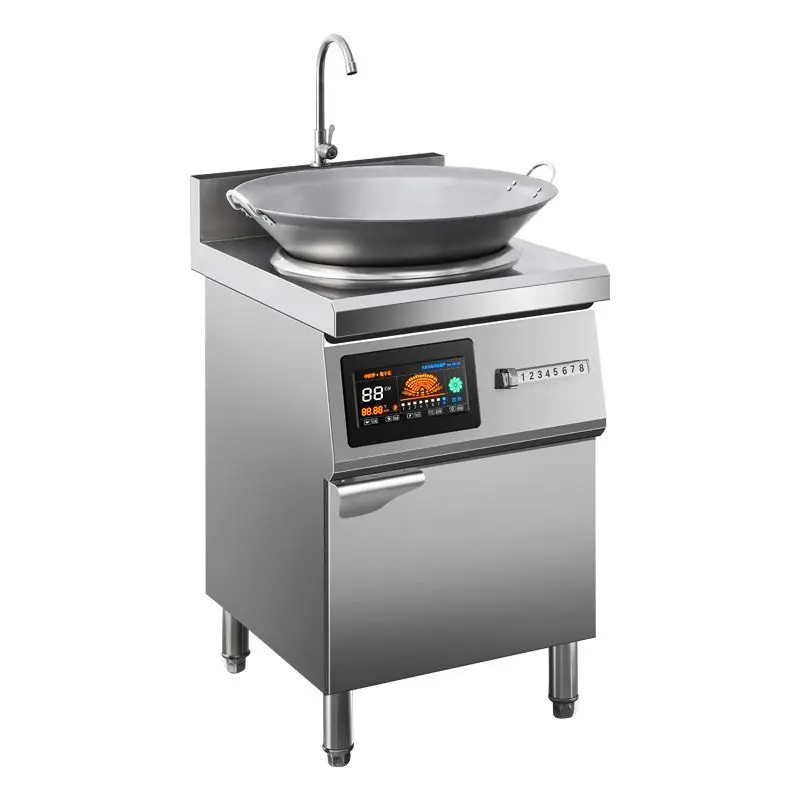 Commercial Induction Stove High Power Super Strong Flame Concave Canteen Restaurant Stir Fry Energy Saving Stove