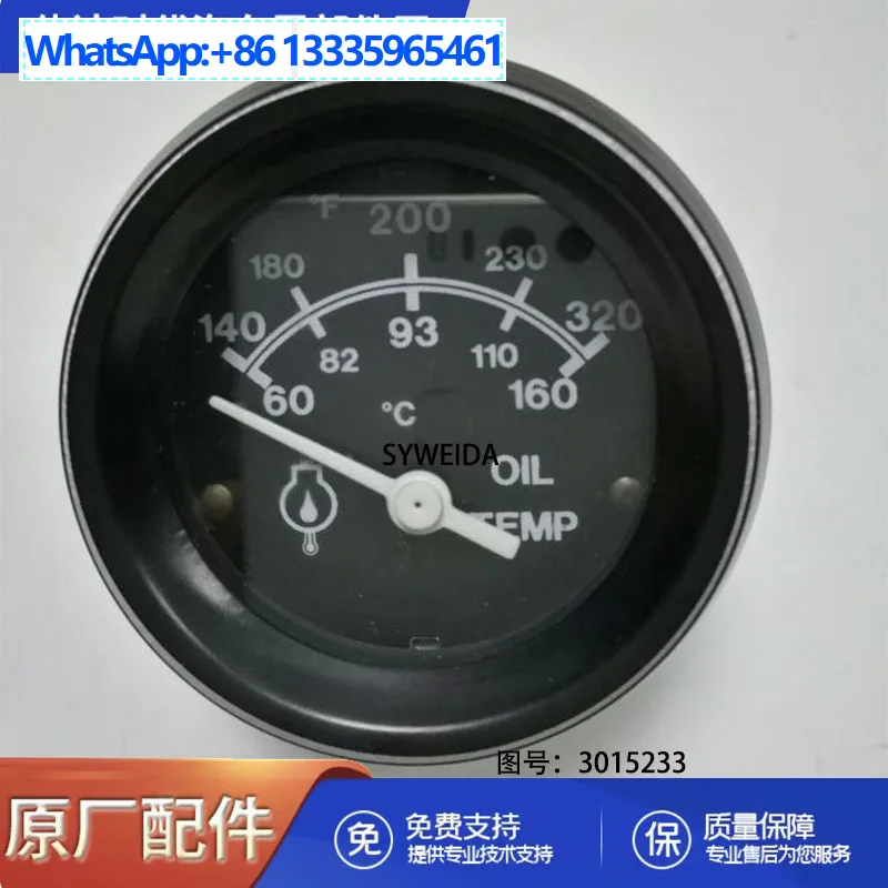 

For Cummins engine parts NT855 oil temperature gauge 3015233 110659