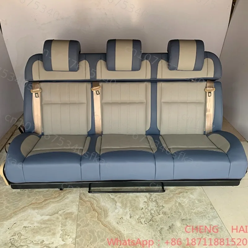 Customized Easy Mount Comfortable Customizable Fashionable Waterproof Motorhome MPV Van Bed Seat 3-point Safety Belt Universal F