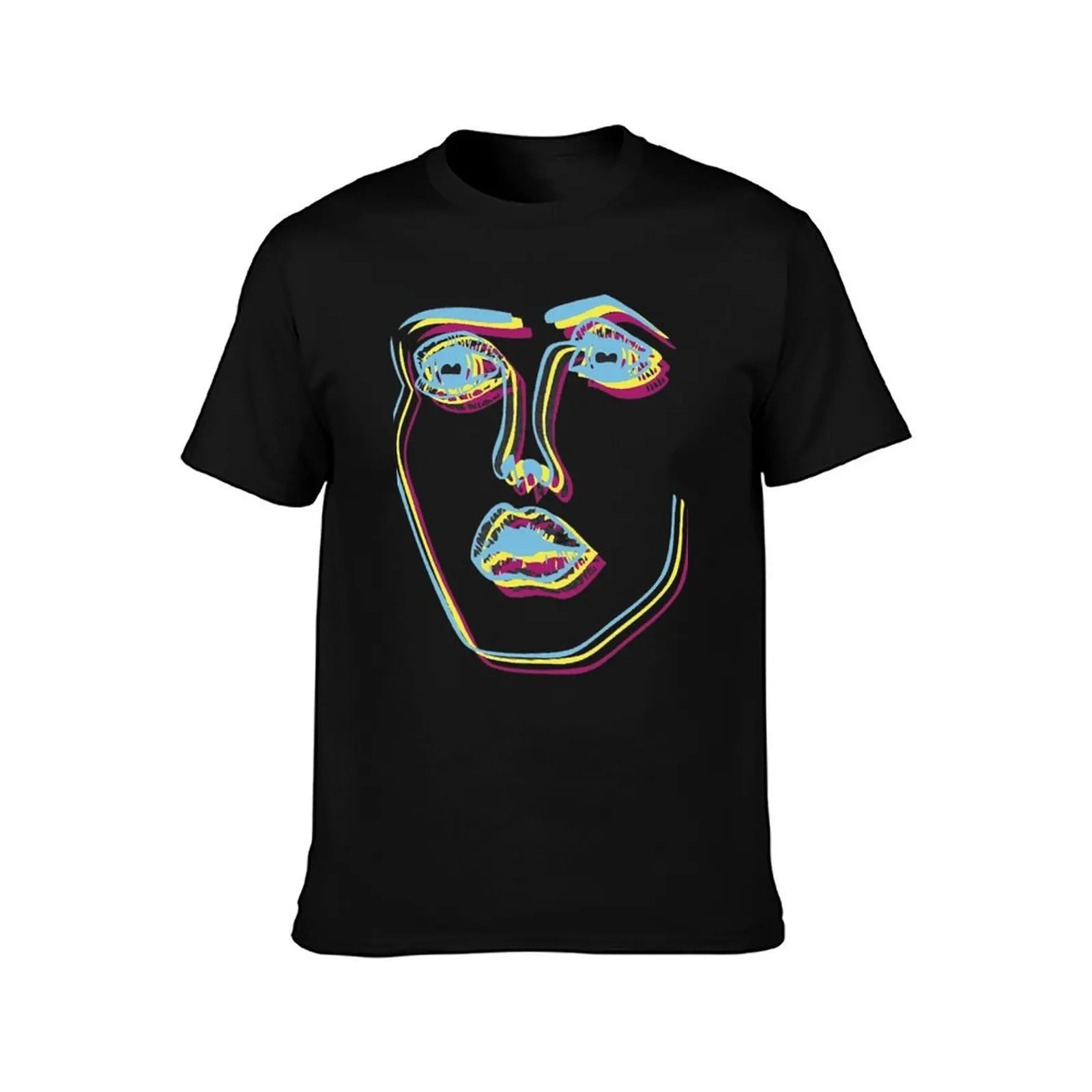 Disclosure face logo T-Shirt Summer Casual Cotton Tee Oversized Streetwear Tops Vintage Graphic Print Loose Fit Short Sleeve