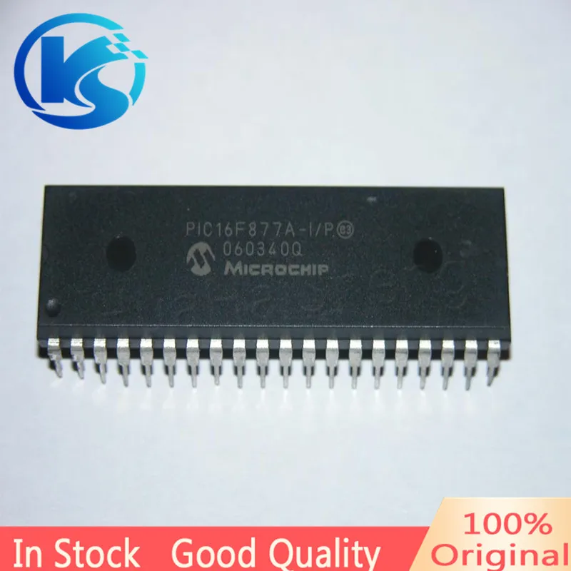 

PIC16F877A-I/P DIP40 8-bit Microcontroller/Flash Memory New Original