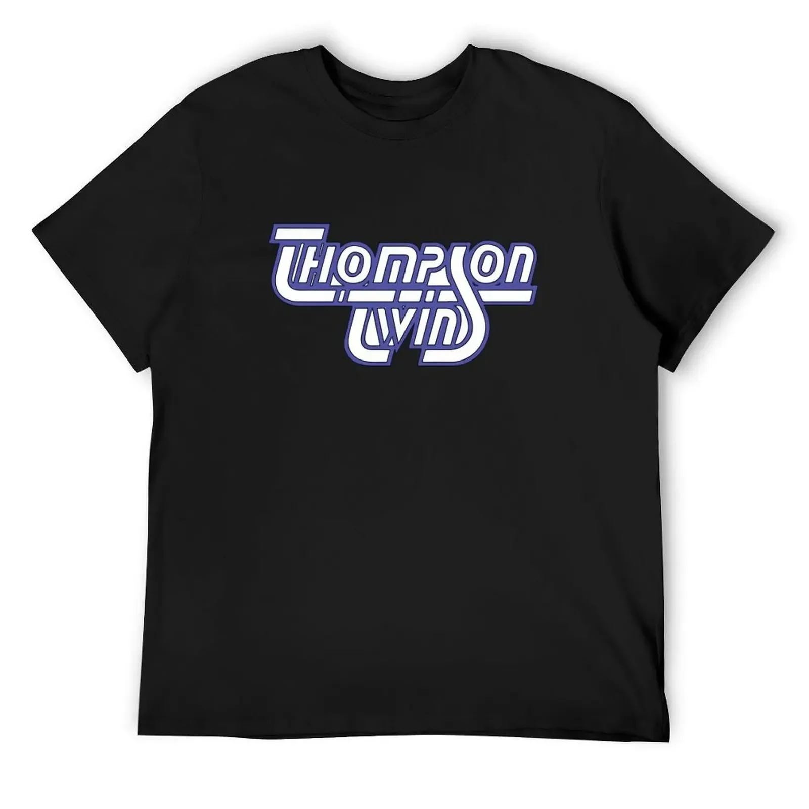 Thompson Twins Logo T-Shirt graphic shirts cheap stuff anime compression shirt men