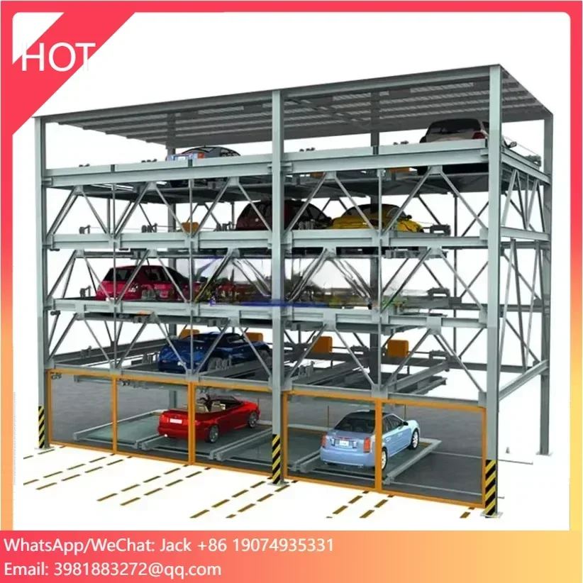 Smart Psh Parking Lift and Slide Multilevel Car Parking Semi Automatic Puzzle Parking System
