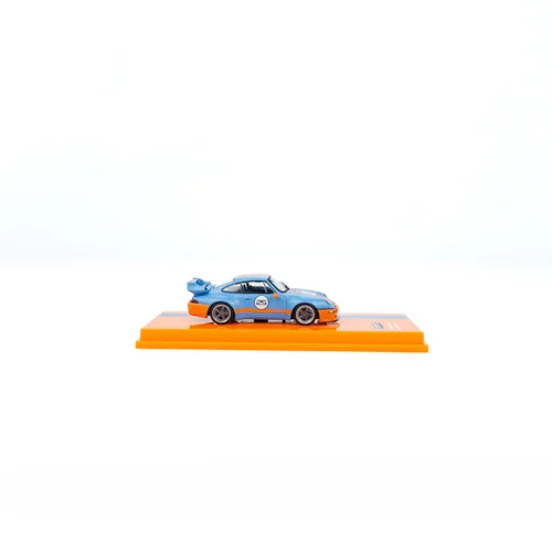 Tarmac Works 1:64 Remastered By Gunther Werks Blue / Orange Model Car