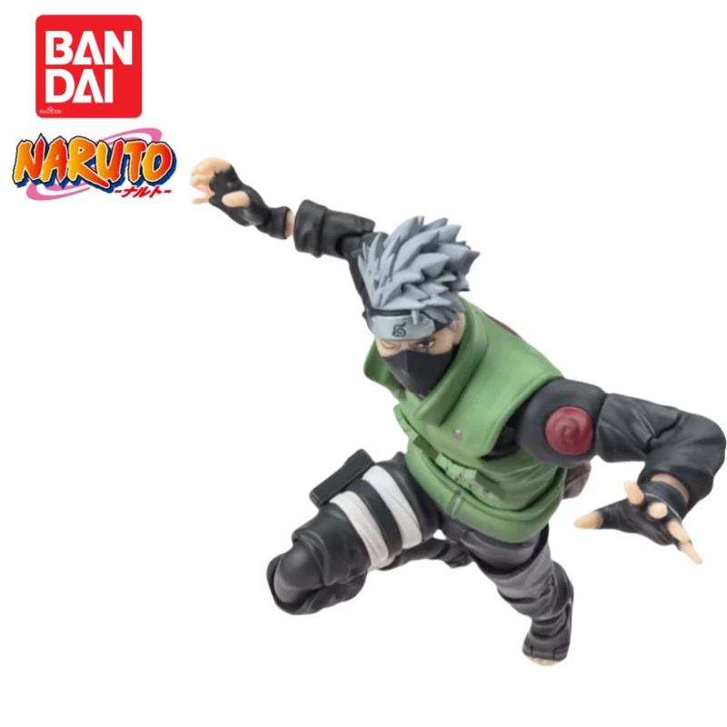 En Stock Original Bandai Naruto S H Figuarts Hatake Kakashi Hatake Kakashi Anime mercancía figura de acción estatuilla 100% genuino