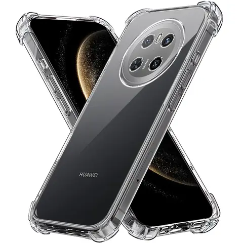 Upgrade Ultra Thin Clear Phone Case For Huawei Mate 70 60 50 40 30 Pro Plus Pro+ + 50E 40E Lite Soft TPU Transparent Back Cover