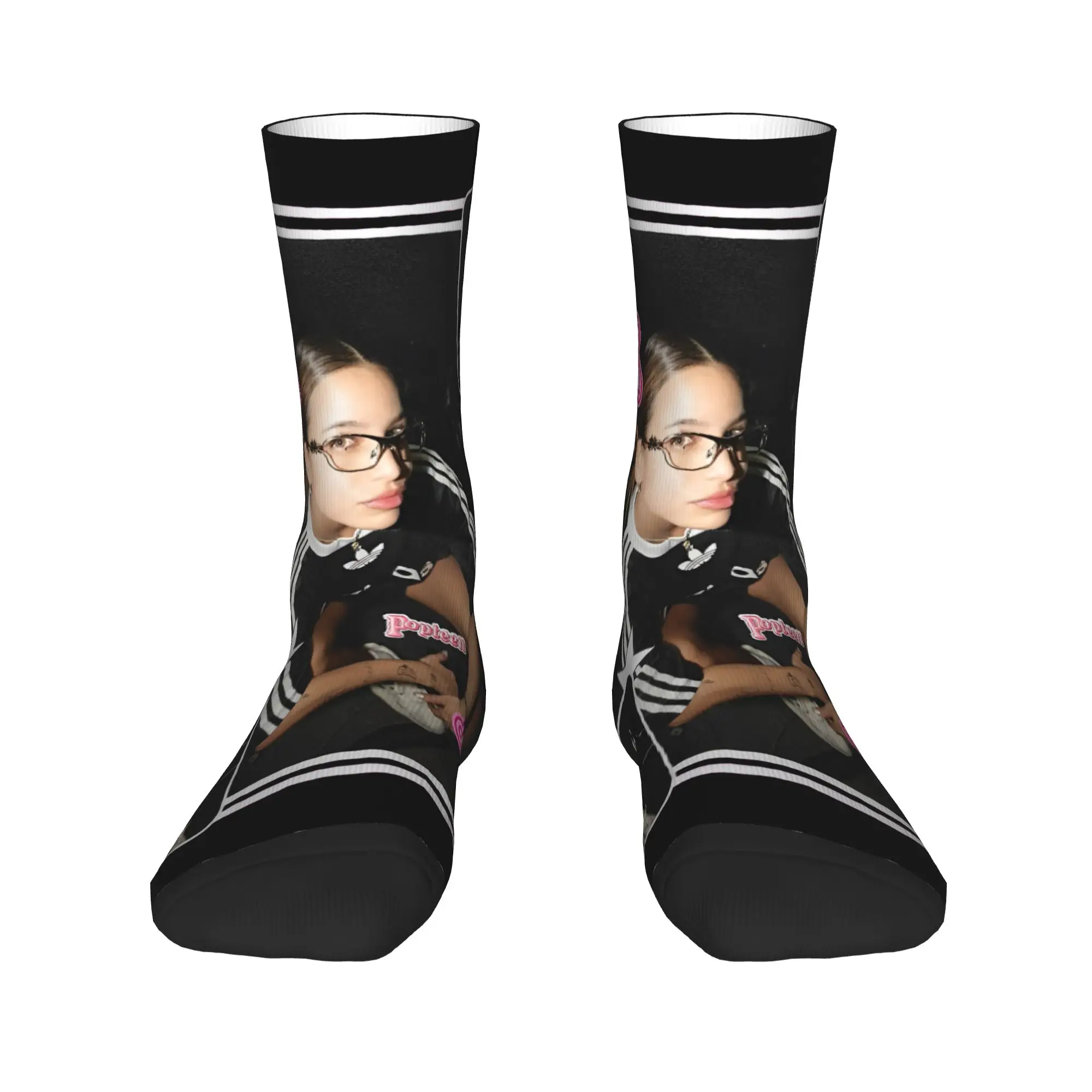 المغني إميليا Mernes MP3 جولة 2025 الجوارب الشتاء جوارب العصرية الكبار الرجال الجوارب الناعمة الدافئة المطبوعة تسلق المضادة للانزلاق الجوارب #2